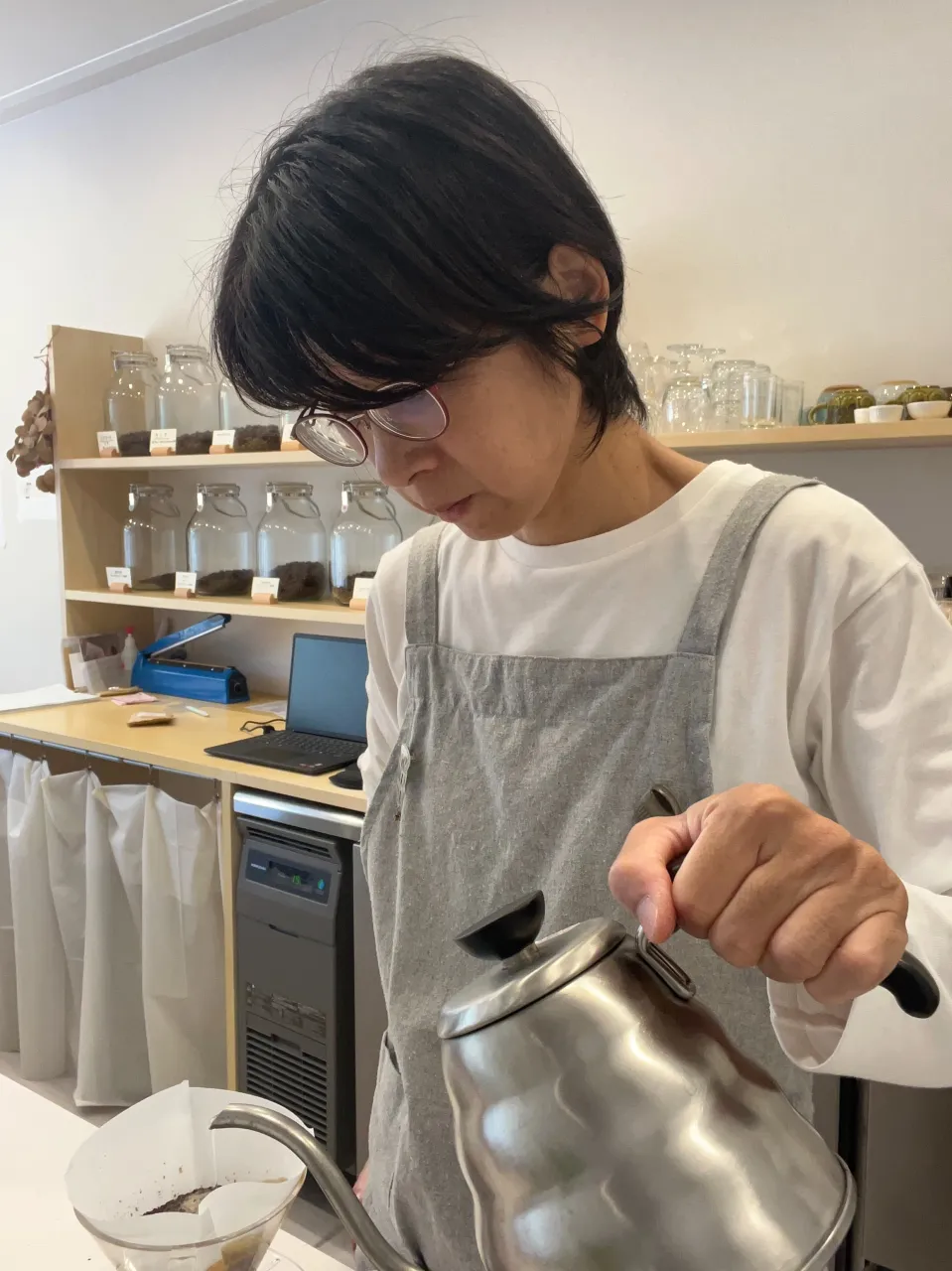 コーヒーを通して、