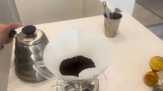 ハンドドリップ。