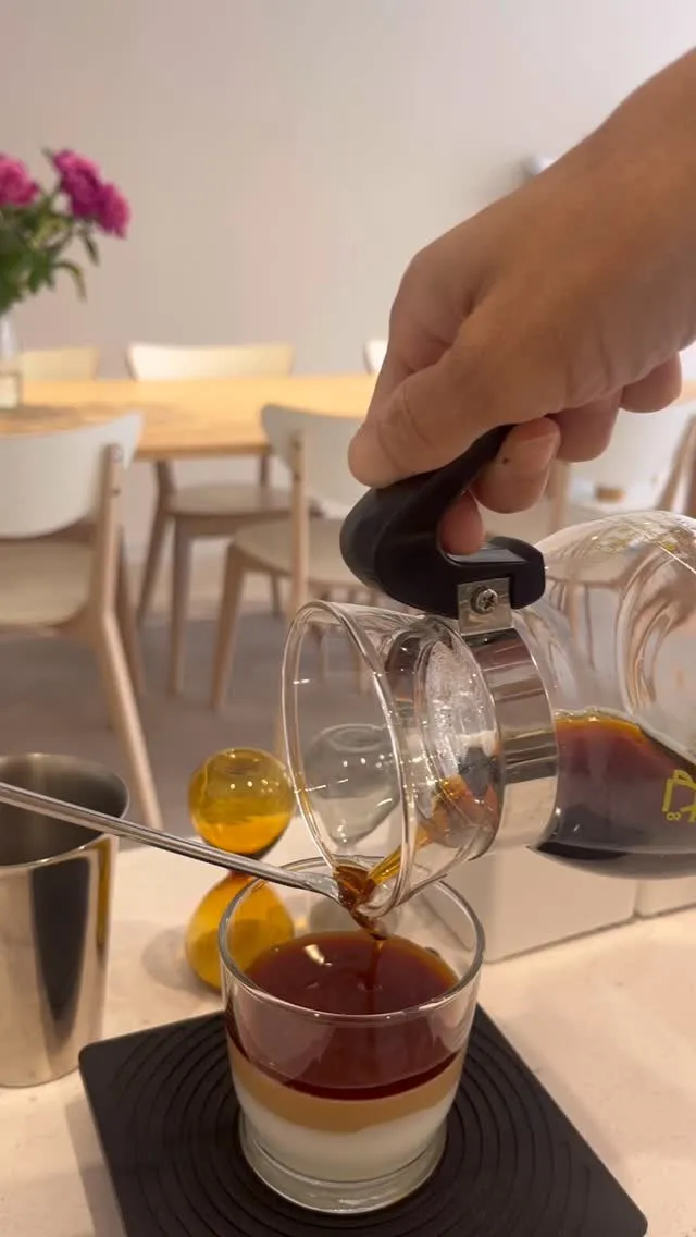 『三色コーヒーゼリー』