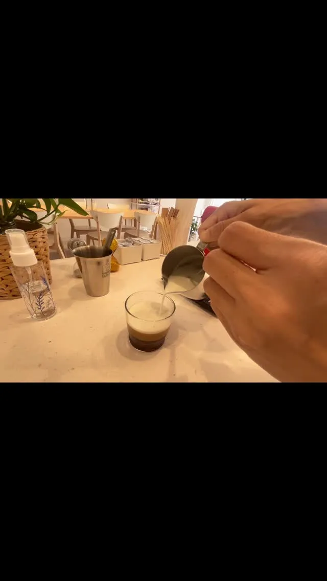 三層コーヒーゼリー出来ましたよー♪