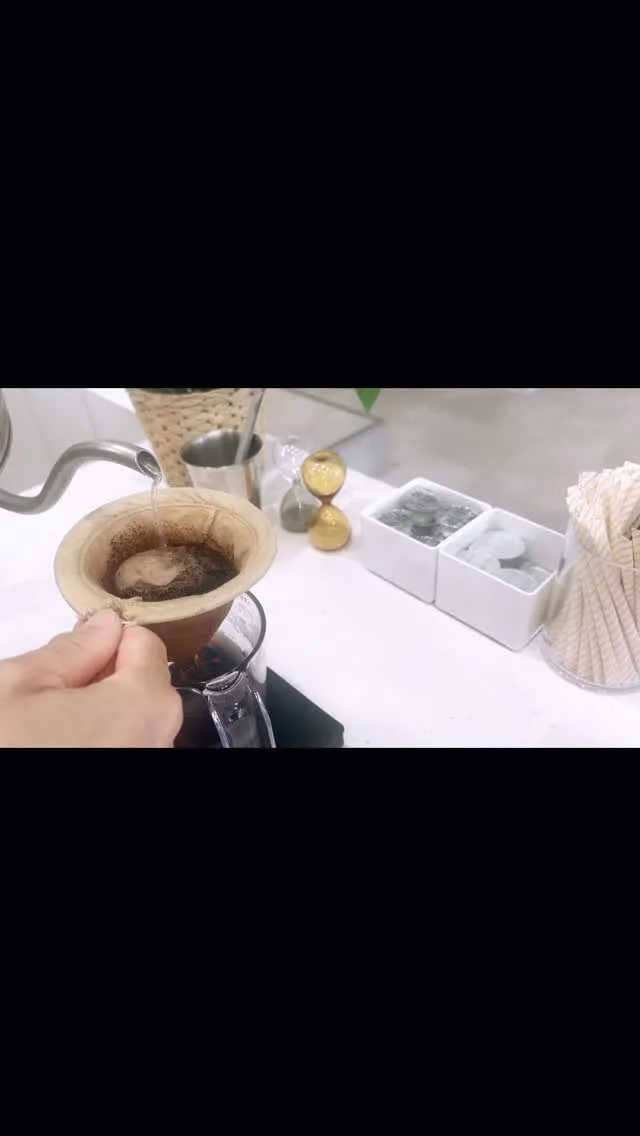アイス牛乳コーヒー。